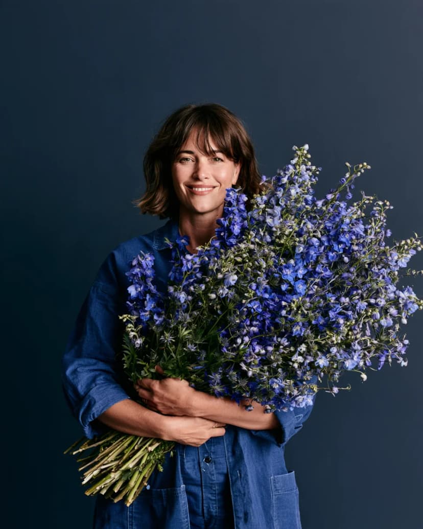 Delphinium day at the shop.